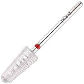 PANA 1-Way Volcano Carbide Bit 3/32" Shank Size - (Silver, Fine Grit) - Fast remove Acrylic or Hard Gel Nail Drill Bit for Manicure Pedicure Salon Professional or Beginner