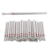 50pcs Inverted Cone Shape Nail Polishing Grinding Head Nail Art