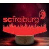 SC Freiburg LED Light Wooden Skyline