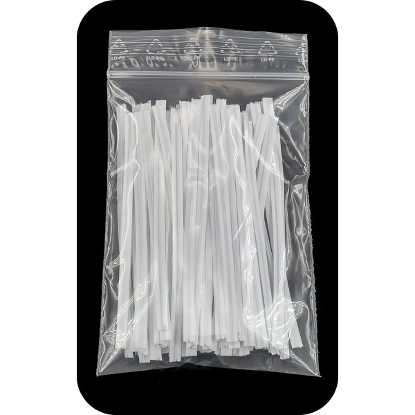 Faconet® Pack of 100 Twist Ties Twistband Sections Available in