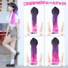 [TefuRe] Braided Hair Extension Ponytail Clip-on Hair Kids Dance Easy