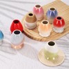 sourcing map Ceramic Chasen Stand 70mm Matcha Whisk Holder Teas