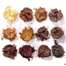 BONNIE CHOICE 40 Colors Highly Pigmented Eye Makeup Palette, Matte Shimmer Metallic Eyeshadow Pallet (Neutral)