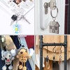 Czkonore 60 pieces key rings, 3 sizes (30 mm, 25