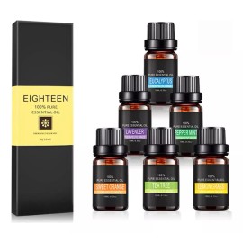 Beautiful Esencess Aceites Esenciales Aromaterapia 100% Natural Set 6 Piezas