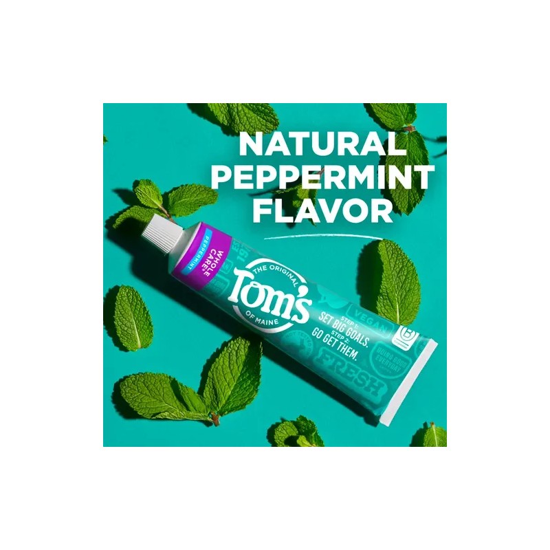 Toms Of Maine Toothpaste Whole Care Peppermint 113g