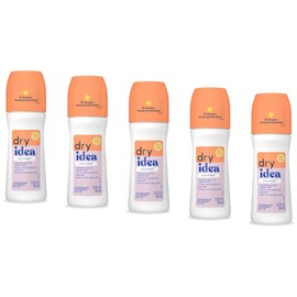 Dry Idea Anti-Perspirant Deodorant Roll-On Unscented 3.25 oz (Pack of 5)