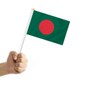 10 PCS Bangladesh Handheld Small Flag, Bangladeshis Hand held Mini