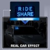 YSY LED Car Window Accessory Sign RIDESHARE for Ride Share