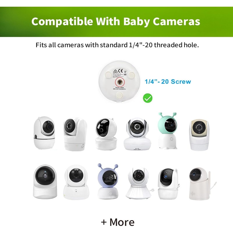 Flexible Mount for Security Cameras, Flexible Clamp Mount for TP-Link