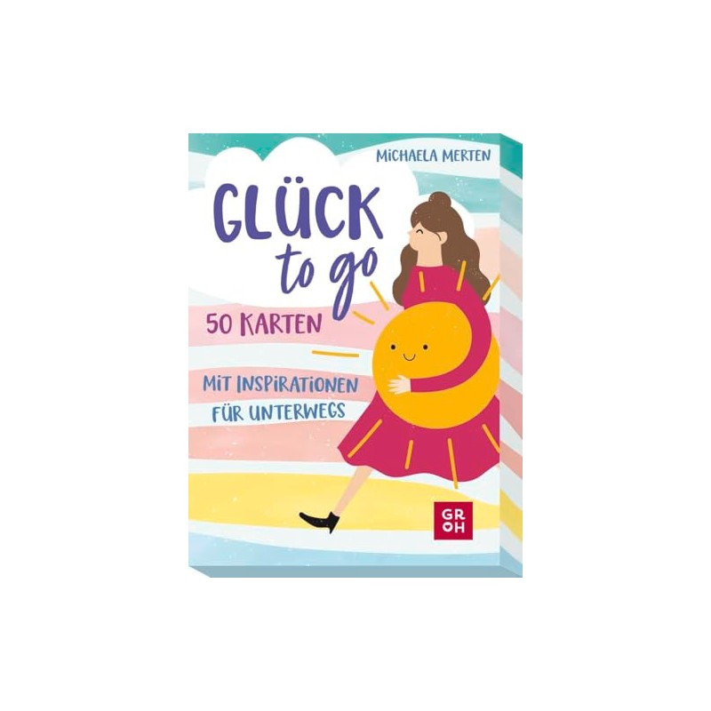Glück to go - 50 Karten: mit Inspirationen für unterwegs