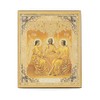 NKlaus The Holy Trinity Wooden Icon 10 x 12 cm