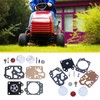 Haishine Carburetor Carb Repair Kit Primer Bulb Valve for GX35