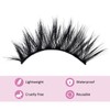 False Eyelashes, 7 Pairs, 4D Fake Lashes, Natural False Eyelashes,