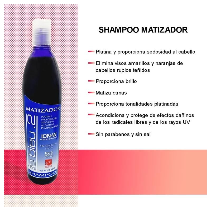 GAERO GLOBAL SOLUTION Shampoo Matizador Morado Le Bleu D Cond