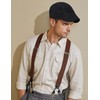 Rayson Flat Cap Breathable Summer Mesh Golfer Hat Newsboy Hats
