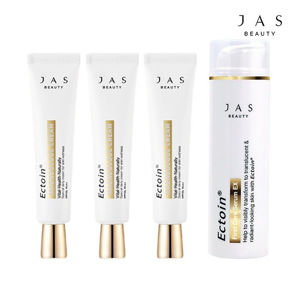 Jas Ectoin Bare Face Cream 30ml x3 + Ectoin Serum