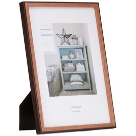 LADONNA AVANTI DF85-A4-DBR Wood Picture Frame A4 087099 Dark Brown