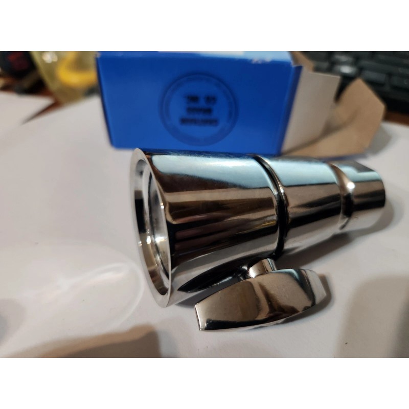 Chatham #26-3S Shower Head Solid Brass Adjustable Spray w/ Flow