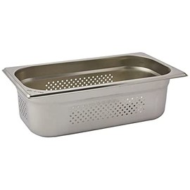 Saro Budget Line Gastronorm Container 1/3 GN Perforated Depth 100 mm