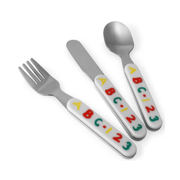 Zodiac G-4A Childs ABC Cutlery Set (Pack of 3)