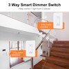 3 Way Smart Dimmer Switch 2 Pack, 2 Master 3