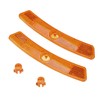 X AUTOHAUX Bicycle Reflector 5"x0.79"x0.47" Bicycle Warning Reflector Bicycle Accessories
