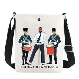 MYSOMY Mr Milchick Crossbody Bag Mr Milchick Gifts Choreography And Merriment Gifts Lumon Macrodata Refinement Shoulder Bag (Merriment CB1)