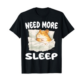 Cute Hamster Need more Sleep Pajamas Nightgown T-Shirt