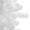 Northlight Georgian Pine Artificial Pencil Christmas Tree Unlit, 4.5', White