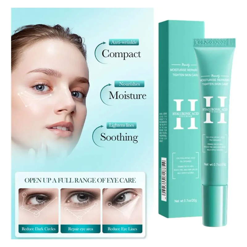 Crema Contorno De Ojos Con Acido Hialuronico Bioaqua Momento De