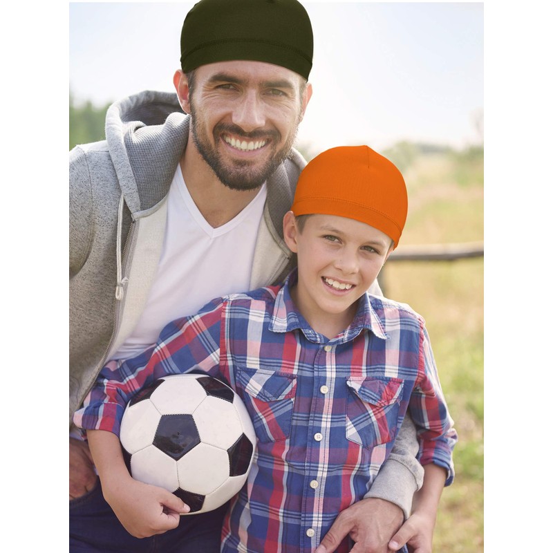 SATINIOR 9 Gorras de Calavera Sombreros Absorbentes de Sudor Forro