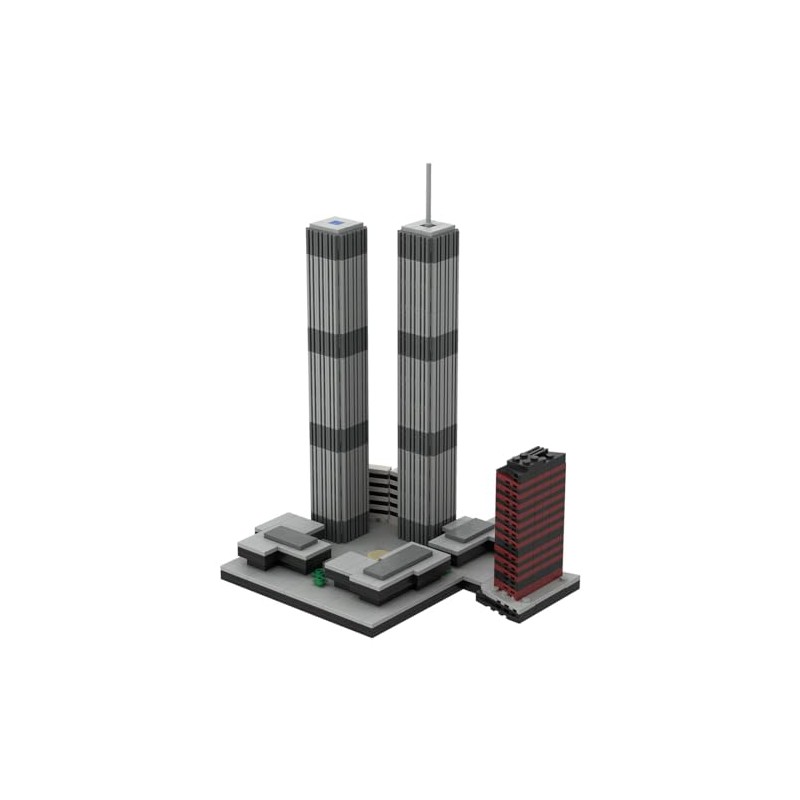 Architecture World Trade Center - Bloques de construcción del Edificio