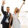 Grevosea He Asked & She Said Yes Sash Kit, Just