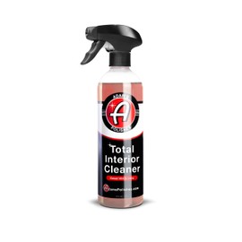 Adam's Polishes Total Interior Cleaner & Protectant, Quick Detailer & SiO2 Protection, Ceramic Infused, Anti-Static, OEM Finish, For Leather, Vinyl, Plastics, Glass & More