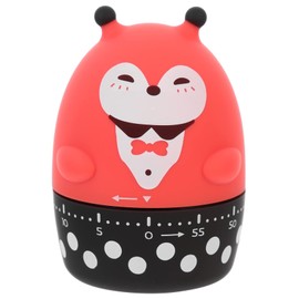 SHOWERORO Adorable Mechanical Kitchen Timer Creative Reminder for Study Cooking Baking Exercise Management Fun Animal Design for All Ages