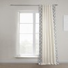 HPD Half Price Drapes Bordered Solid Cotton Curtains for Bedroom