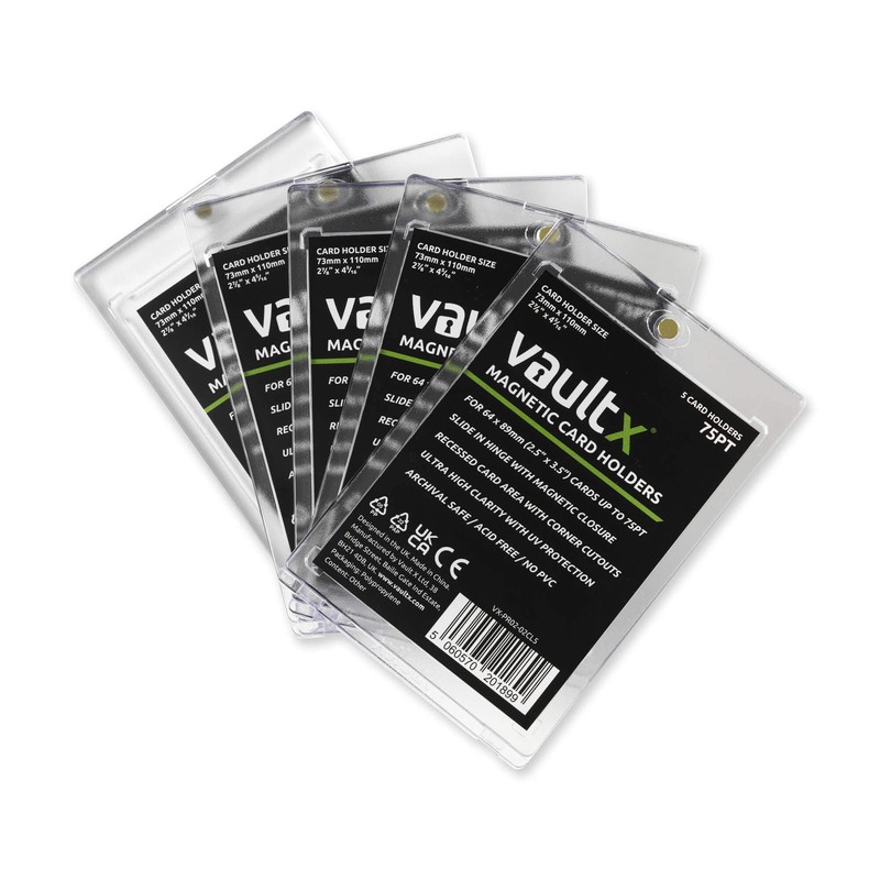 Vault X Magnetic Card Holders - 75pt for Trading Cards