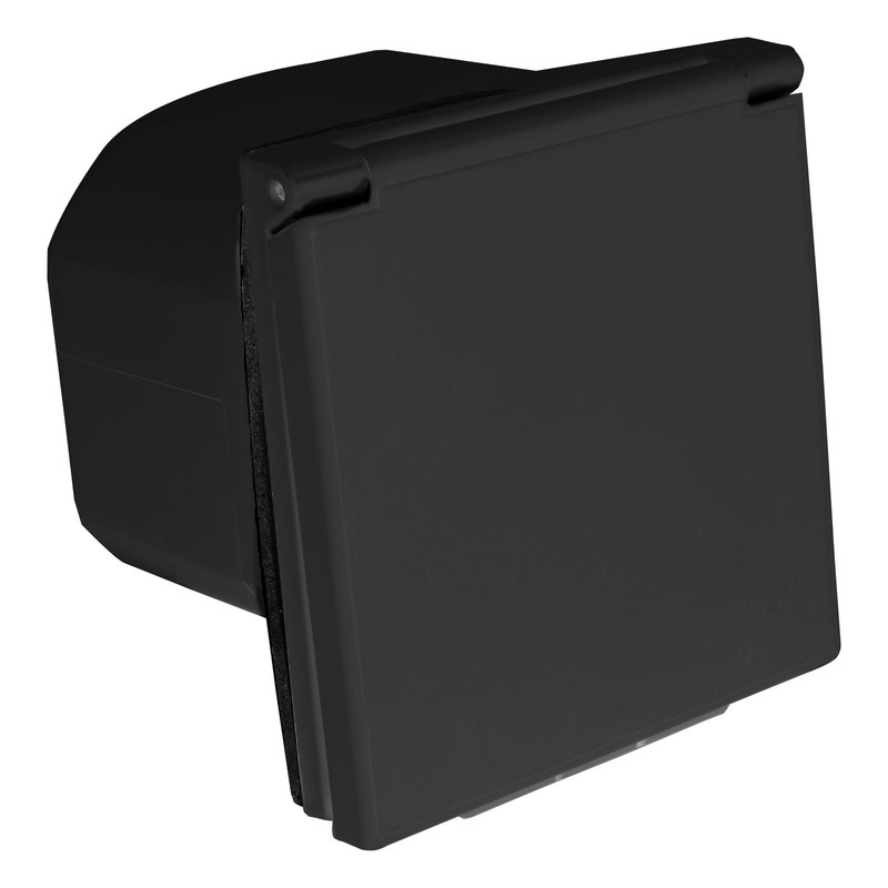 wamovo CEE Outdoor Socket Splash-Protected 200-240 V, 16 A, 3-Pin