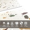 Urban Decor MagicWood Peel and Stick Vinyl Wall Panel (Terrazzo)