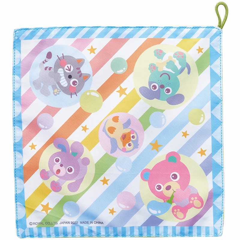 Toyroyal Gashagasha Towel (Washable / Rattle), Clean, Durable (Easy to