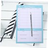 TEHAUX Tearable Menu Notebook for Food Household Meal Planner Weekly