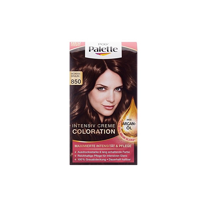 Poly Palette Coloration Stufe 3, 850 Mokkabraun, 115 ml