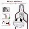 REINHARDT Shower Caddy Hanging, Rustproof Shower Caddy Anti-Swing Shower Organizer