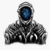 Lost In Space Robot (Original Blue Refined) Sticker Bumper Sticker