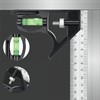 Bailinks 12Inch/300mm combination square, engineers square Stainless Steel metal ruler,