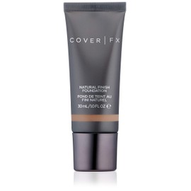 Cover FX Natural Finish Foundation: Water-based Foundation that Delivers 12-hour Coverage and Natural, Second-Skin Finish with Powerful Antioxidant Protection - N110, 1 Fl Oz