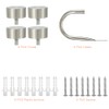 Premium Curtain Holdback, Quality Metal Decorative Curtain Holdbacks with Zinc