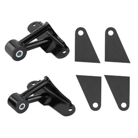 maXpeedingrods Pair Engine Swap Weld-in Motor Mounts Kit for Ford SBF Small Block 289 302 351W Black