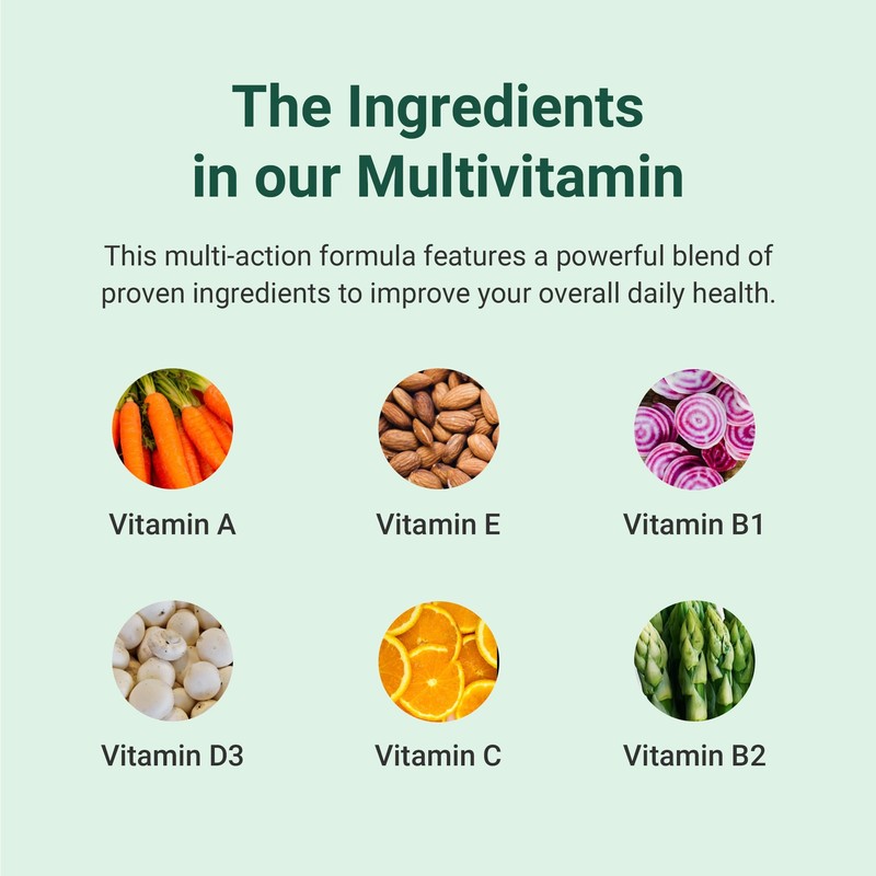 Hey Nutrition Advanced Multivitamin with Essential Nutrients - Immune Boosting,